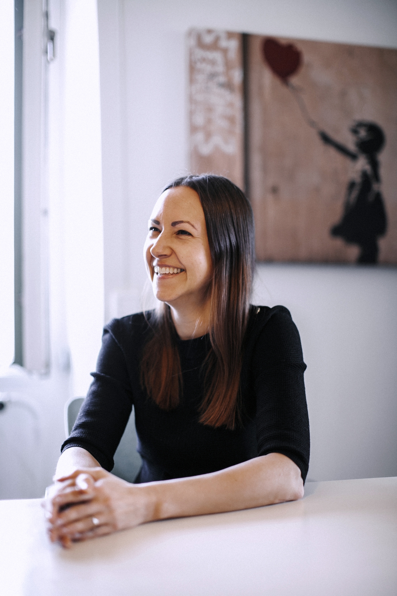 Porträtt av Sofia Björklund på Informa